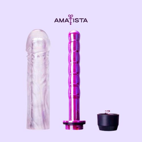 Vibrador con FUNDA translúcida