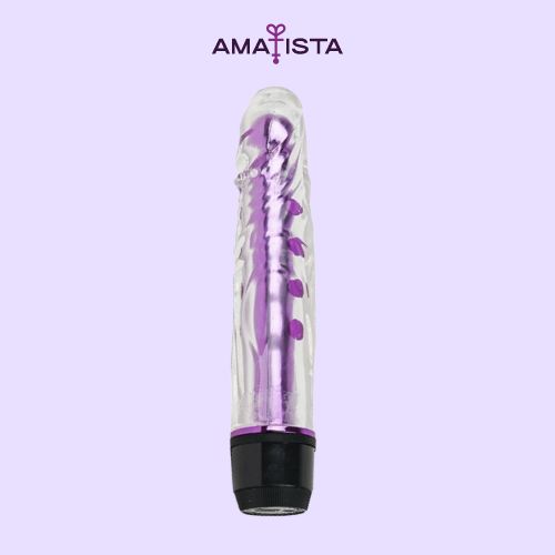 Vibrador con FUNDA translúcida