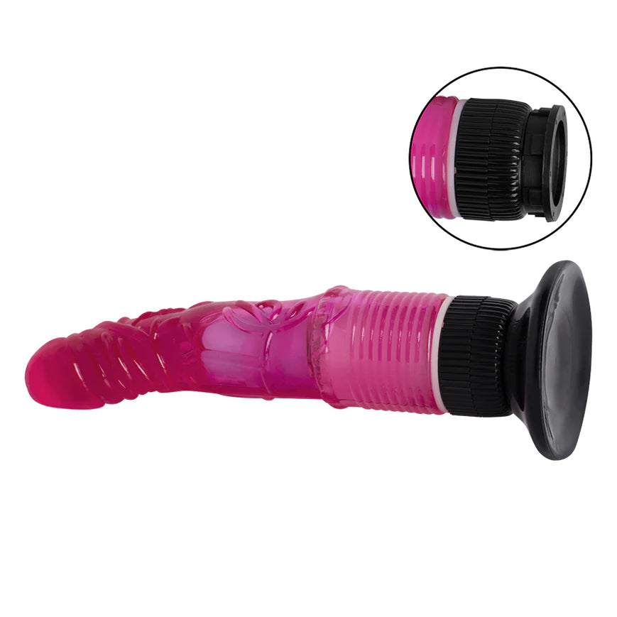 Vibrador STICKING POLE con base chupa